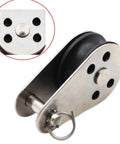 Stainless Steel M25 Pulley Block Set Of 10 For Gym Equipment Built To Last And Home Use Hanging Wire Towing Wheel with ring