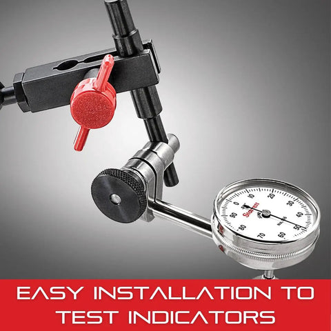 Snug Assembly For Full Sized Surface Gauge Post Hole With Secure Fit And Tool Compatibility Five Sixteenths Inch Diameter