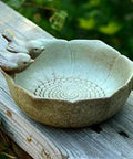 Ceramic Bird Bath Bowl For Outdoor Garden Waterer And Feeder Sturdy Bird Water Dish Easy To Clean Attract Birds To Your Backyard Courtyard Patio Decor Ideal For Garden Or Balcony