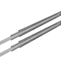 Heavy Duty 80 Inch Ball Bearing Drawer Slides With Lock Silent Glide 226kg Capacity Industrial Rail For File Cabinets Tool Boxes One Pair