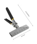Duckbill Pliers Manual Metal Bender For Sheet Metal Roofing Nonslip Jaws Marked Quarter Inch Guides, 22cm x 15cm size