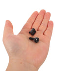 Hand holding one of 50 Pack Computer Case Screws M5x25 For Square Hole Server Racks Cage Nuts And Mounting Hardware Kit