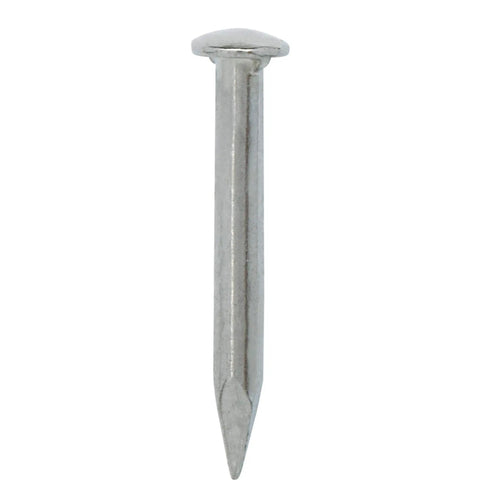Steel pin from Small Saw Tooth Picture Hangers Pack Of 6 For Easy, No Brainer Wall Display With 16 Gauge Pins, Steel Construction