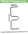 Tree Branch Spreader Tool For Fruit Trees 3.9 Inch M Shape Bend Shaping Reusable Portable Farm Tool made of galvanized wire