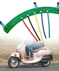 Durable Bike Motor Circuit Board With 215 Hall Sensor for E Scooter; PCB Hall plate above electric scooter in motion.
