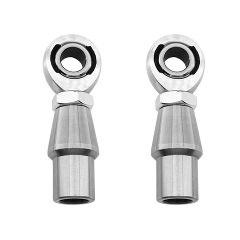 Heavy-Duty 5/8-18 Heim Joint Rod End Kit With Jam Nuts Lock Nut System Dual Thread RH LH For Panhard Bar Steering Suspension Traction Bars Off Road Trucks 0.625 Inch Wall, pair of rod ends