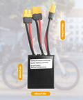 Dual Battery Connector For 20V-72V E-Bikes, Parallel Battery Module With XT60 Ports and Balancer, 100mm Length