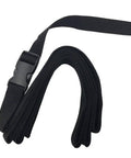 Two Pack 13 Foot Nylon Straps With Quick Release Buckle 1 Inch Wide Adjustable Heavy Duty Lashing Straps coiled view