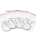 Top Shelf Barrel Nut Shim Kit With Free Float Spacers And Quick Adjustments.001 To.004 Inches in clear bags.