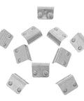 Heavy Duty Tape Dispenser Cutter Blades Set, 10 Pcs Pro Grade Replacement Metal Blades For Smooth, Precise Adhesive Tape Cuts, Resistant To Warping And Wear For Office, Crafts And Home Use, iron blades