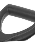 Close-up of black D Shaped Shovel Handle Replacement For Digging And Planting Durable Plastic Garden Tool Heavy Duty Spade Handle