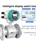 Pro Grade Magnetic Flow Meter For Liquids With Digital Flow Sensor Industrial Magmeter Water Flowmeter DN10 High Accuracy