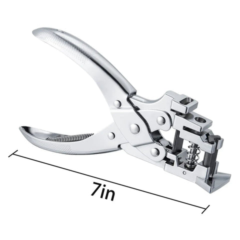 All In One Badge Slot Punch For ID Cards And PVC, Handheld Card Puncher With 1/8 Inch By 33/64 Inch Slot, 7-inch tool