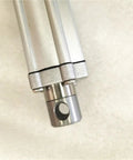 Close-up of 12 Volt Linear Actuator With Potentiometer Dialed In For Precise Motion Control And Adjustable Stroke Perfect For DIY Projects