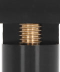 Close-up of thumb screw detail on 19mm Aluminum Alloy Workbench Stop With Thumb Screw Non Slip Clamping Block for woodwork.