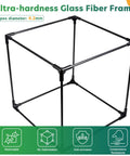 Ultra-hardness glass fiber frame for Heavy Duty Pond Pump Filter Bag For Outdoor Koi Ponds