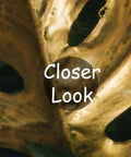 Close-up of Island Vibe Tropical Jungle Banana Leaf Wall Mural For Living Room Not Peel And Stick 7 Panel Wallpaper Set