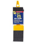 Top Shelf Classic Foam Paint Brush Set With Heavy Duty Handle And Four Easy Swap Refills For Slick Coverage On Wood Stains Urethane Varnish And Primer No Fuss Home Project Essential That Flows Like Butter, showing 1.5 inch foam brush with four refills.