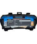 Ford 12.3 Inch LCD Dashboard Instrument Panel Digital Gauge Cluster Module For Everest Ranger T7 T8 2016 2021 Plug And Play Upgrade, black housing
