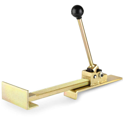 Pro Hardwood Flooring Jack And Positioning Tool For Easy Install No Pry Bars Or Crowbars Needed Keeps Every Board Tight And Straight