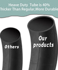 Two Pack 20 Inch Bike Tubes Heavy Duty Inner Tubes side-by-side comparison showing thicker construction than standard tubes