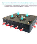 Killer Heavy Duty LED UV Curing Lamp 365NM And 405NM Dual Beam, with fan design for effective heat dissipation.