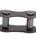 Beefy Heavy Duty Bike Chain Master Link 10 Pack Solid Steel Connector for Road and Mountain Cycles shown close up.
