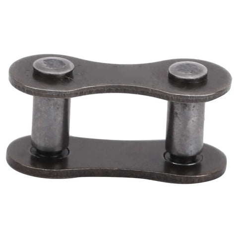 Beefy Heavy Duty Bike Chain Master Link 10 Pack Solid Steel Connector for Road and Mountain Cycles shown close up.