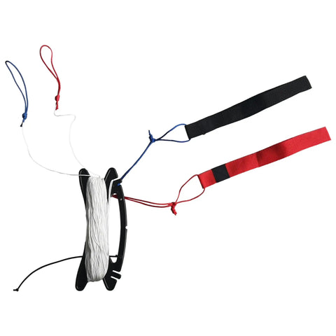 Two Line Stunt Kite No Rods Paraglider Style winders and cords