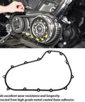 Bulletproof Stainless Steel Primary Cover Bolt Kit With Clutch Gasket For Harley Davidson Touring Models Electra Glide Road King Street Glide 2007 To 2016 with primary case installation.