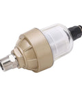 Automatic Pneumatic Water Drain Valve For Air Compressor And Cooling Systems - Easy Install Clear G1/2 Inch Condensate Discharger With Auto Timing Control For Workshops in aluminum housing.