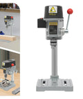 Sturdy Mini Bench Drill Press For Woodworking And Metal Crafting, compact design with adjustable speed for precise drilling.