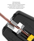 Lvifloae Automatic Wire Stripper Tool Labor Saving Adjustable Cord Peeling Pliers for Electrician stripping wire with self-adjusting jaws.