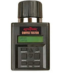 Coffee Moisture Tester With Backlit Display For Roasters And Buyers Portable Humidity Meter Calibrated For A Variety Of Coffee Commodities Quick Easy Readouts Durable Pro Grade Design Keeps Beans Fresh And Consistent Quality green coffee screen and buttons