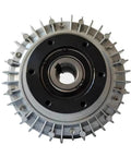 Shell Rotating Hollow Shaft Magnetic Powder Clutch And Magnetic Powder Brake Kit front view for industrial machinery