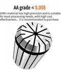 Heavy Duty Spring Collet Chuck For Engraving And Milling CNC Lathe Tools Includes ER11 16 20 25 32 40 Sizes with precision AA grade material.