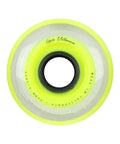 Millennium Gripper Yellow Hockey Wheel 72mm X Soft Single Wheel with high rebound urethane and flex tech core