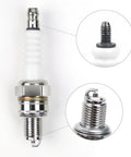 Race Ready Ignition Coil With Two Spark Plug Wires Replacement Kit For 50cc 80cc 90cc 125cc And 150cc Engines detail view of spark plug