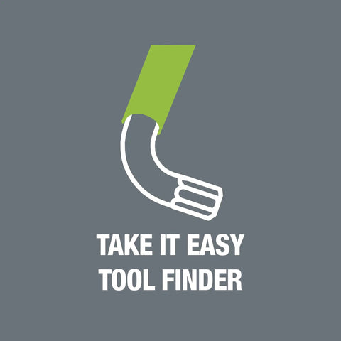 Bright Green Long Arm Hex Key Three Thirty Second Inch HEX Plus L Key With Rubber Grip For Hex Socket Screws Durable Long Reach Allen Wrench Czech Republic Made tool finder illustration