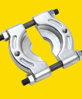 Close-up of 1 Inch Bearing Separator And Puller Tool Set For 10mm To 30mm Bearings on yellow background