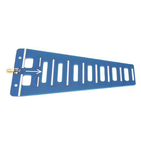 High Gain 2.4 GHz Directional WiFi Antenna With Beefy 13 dBi for Long Range Drone Remote Control Systems flat view