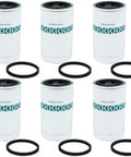 Six Piece Hydraulic Filter Set Compatible With B L M And MX Series Compact Tractors Including B20 B21 L2900 L3130 MX5100DT MX5000SU