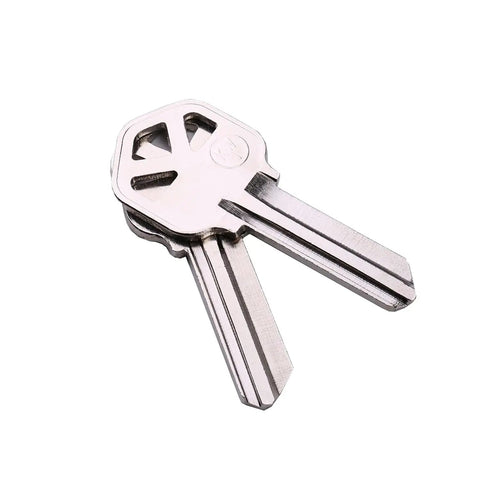 Uncut Brass Key Blanks 10 Pack For KW1 Lock Types Pro Grade Durable Copper Core Blank Keys For Residential Commercial And Automotive Use Easy To Cut