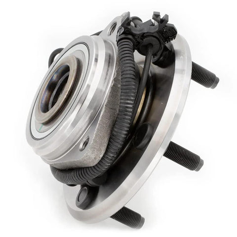 Front Wheel Hub And Bearing Assembly For Jeep Wrangler 2007 2016 5 Lug With ABS OE 513272 Replacement, front left or right view