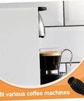Espresso machine with frothing coffee and heat insulation pad rubber sleeve for espresso steam wand burn protection easy install shield