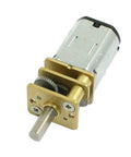 DC Geared Motor With 3V Low Voltage Drive, 30 RPM Tiny Gearbox, 0.3 Kg Cm Torque, 3 mm Shaft, Compact Metal Housing For DIY Projects