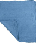 Blue 12x14 Inch Shop Towels Set Of 50 Reusable 100 Percent Cotton Cleaning Cloths For Auto Shop Mechanic Garage Kitchen Industry Home Highly Absorbent Lint Free Bulk Rags