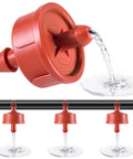 Heavy Duty 2 GPH Pressure Compensating Drip Irrigation Spot Drippers For Deep Root Watering Of Shrubs And Small Trees, Yard Friendly Emitters