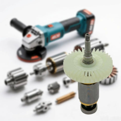 Get That Angle Grinder Pumped Up With This Compact Brushless Motor Featuring Tough Metal Construction For Superior Efficiency And Beast Mode Performance Style A Replacement Part with motor components.