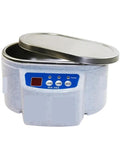 Portable Ultrasonic Cleaner With Dual Frequency Vibration For Jewelry Watches Glasses And Circuit Boards. Compact Pocket Sized Cleaning Tank.